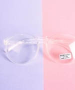 透明圓框眼鏡